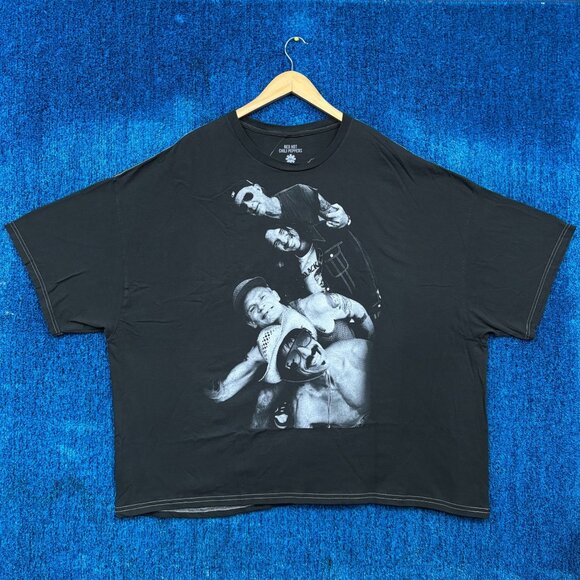Red Hot Chili Peppers Portrait Oversized Funk Band Tee 2XL - Picture 1 of 4